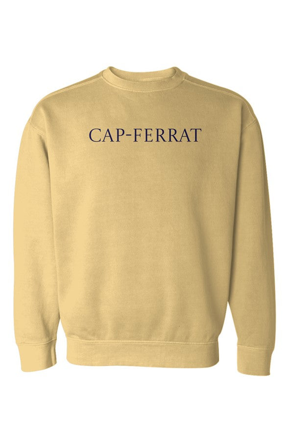Cap-Ferrat Navy Sweatshirt in Butter