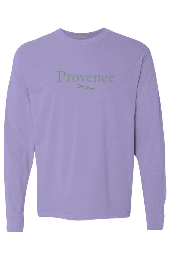 Provence Green Lavender Long-Sleeve in Violet