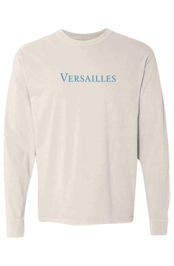 Versailles Blue Long-Sleeve in Ivory