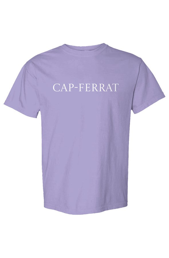 Cap-Ferrat White T-Shirt in Violet