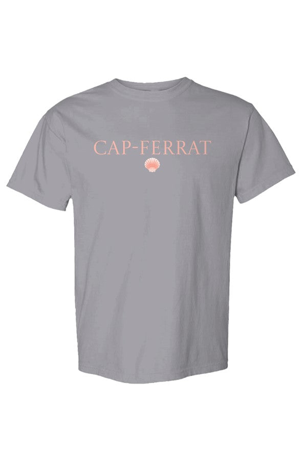 Cap-Ferrat Coral Shell T-Shirt in Granite