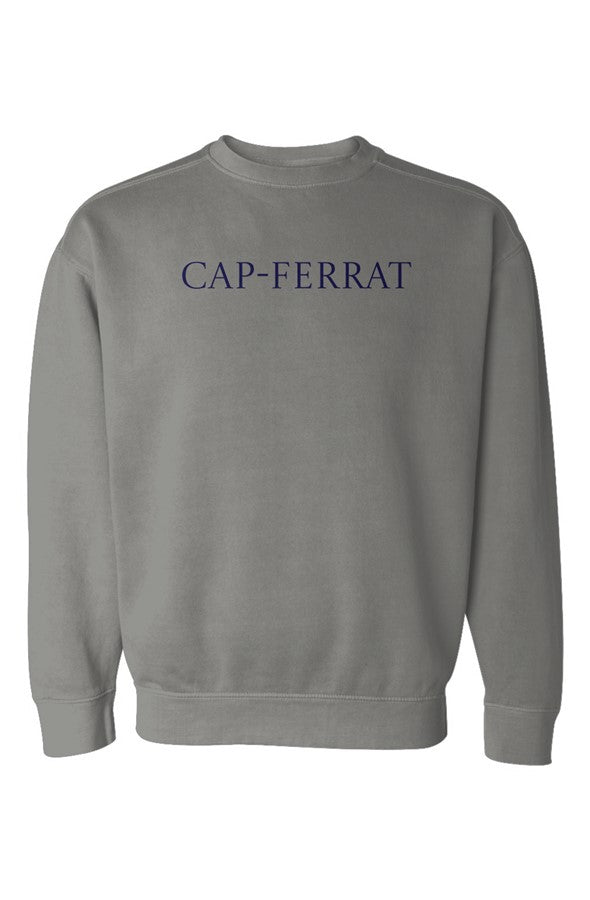 Cap-Ferrat Navy Sweatshirt in Grey
