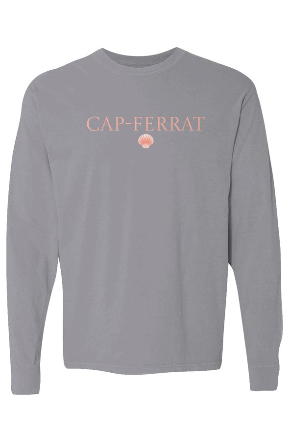 Cap-Ferrat Pink Shell Long-Sleeve in Granite