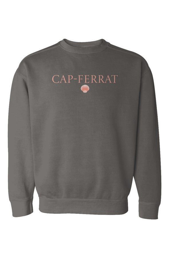 Cap-Ferrat Pink Shell Sweatshirt in Pepper