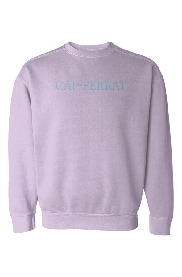 Cap-Ferrat Light Blue Sweatshirt in Orchid