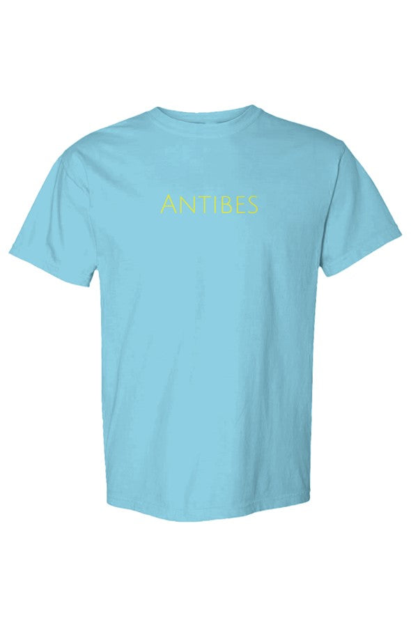 Antibes Yellow T-Shirt in Sapphire