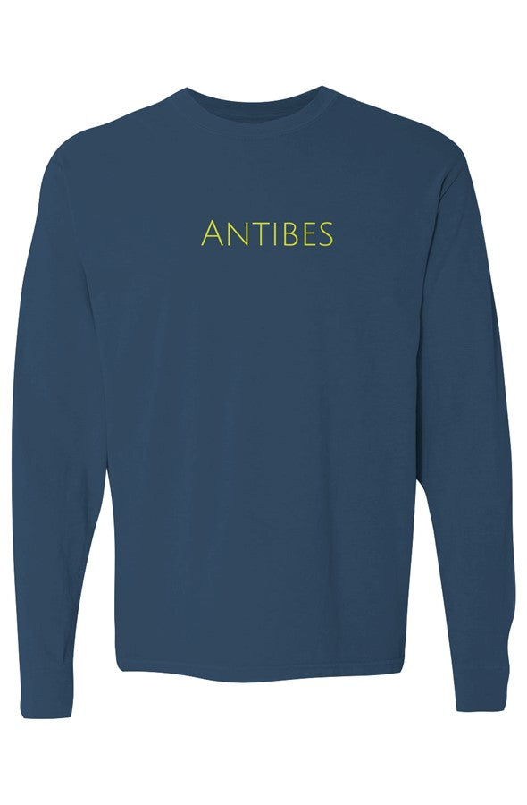 Antibes Yellow Long-Sleeve in Midnight