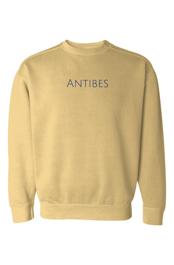 Antibes Navy Sweatshirt in Butter