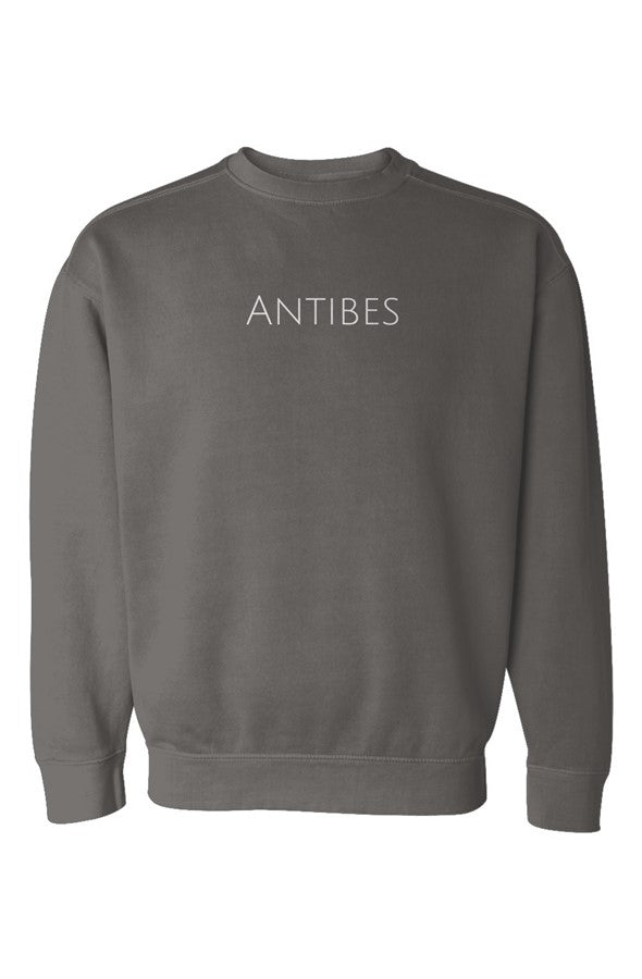 Antibes White Sweatshirt in Pepper
