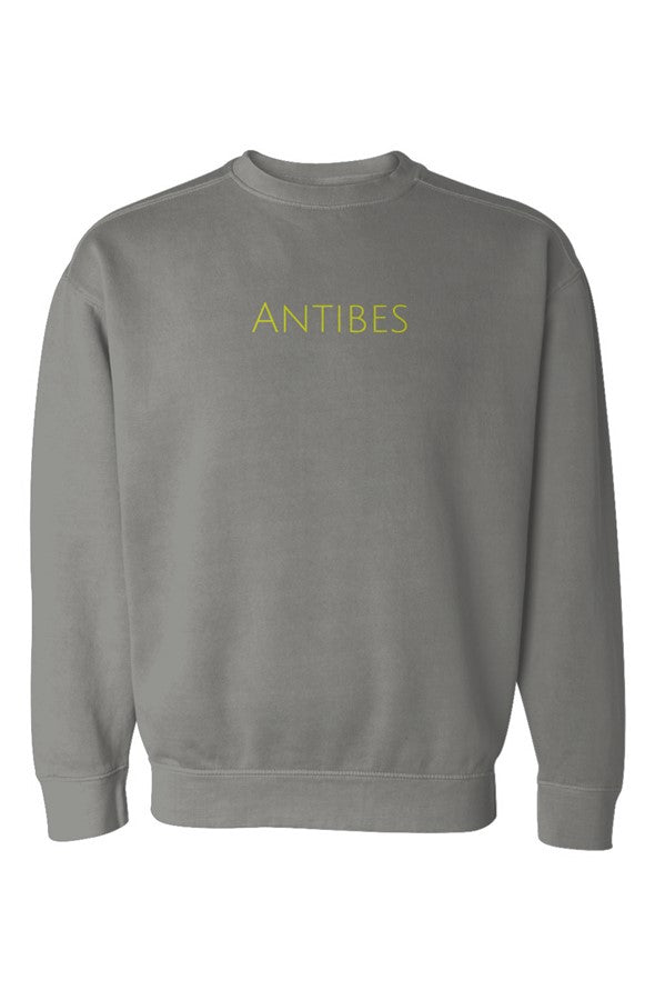 Antibes Yellow Sweatshirt in Grey