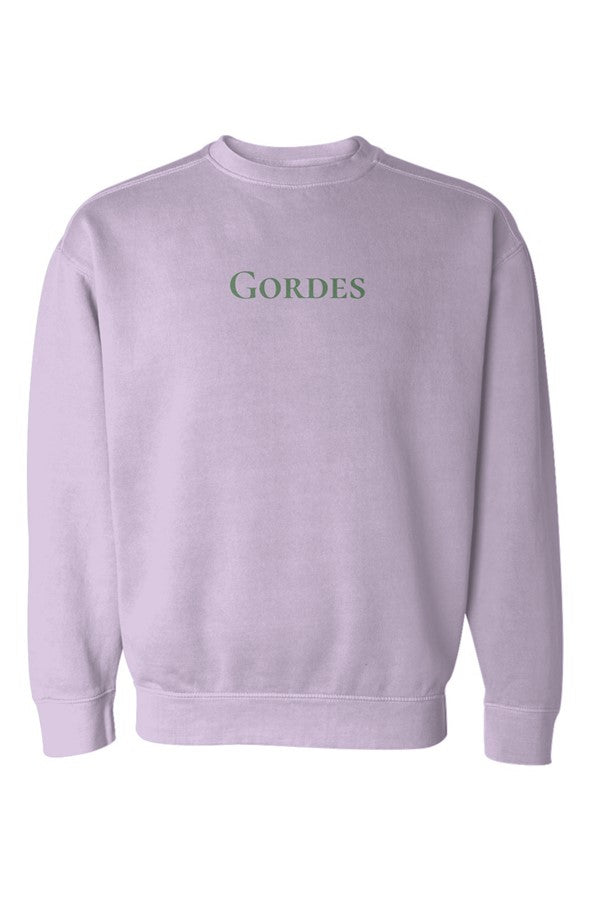 Gordes Sage Green Sweatshirt in Orchid
