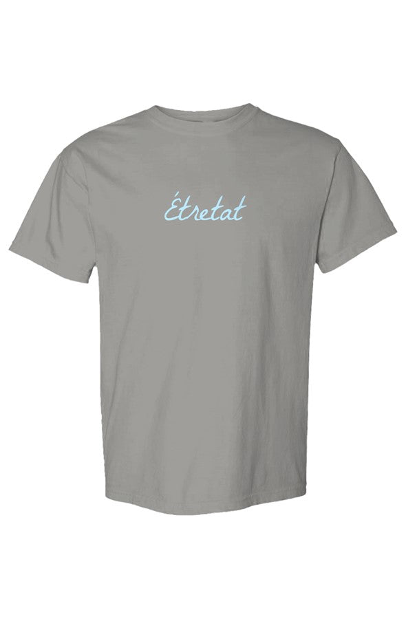 Étretat Light Blue T-Shirt in Grey