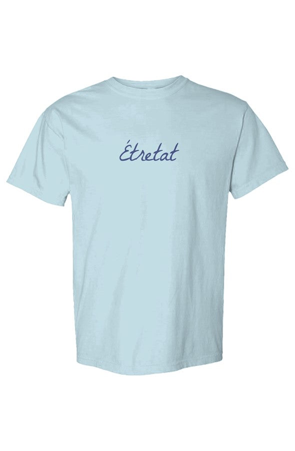 Étretat Navy T-Shirt in Chambray