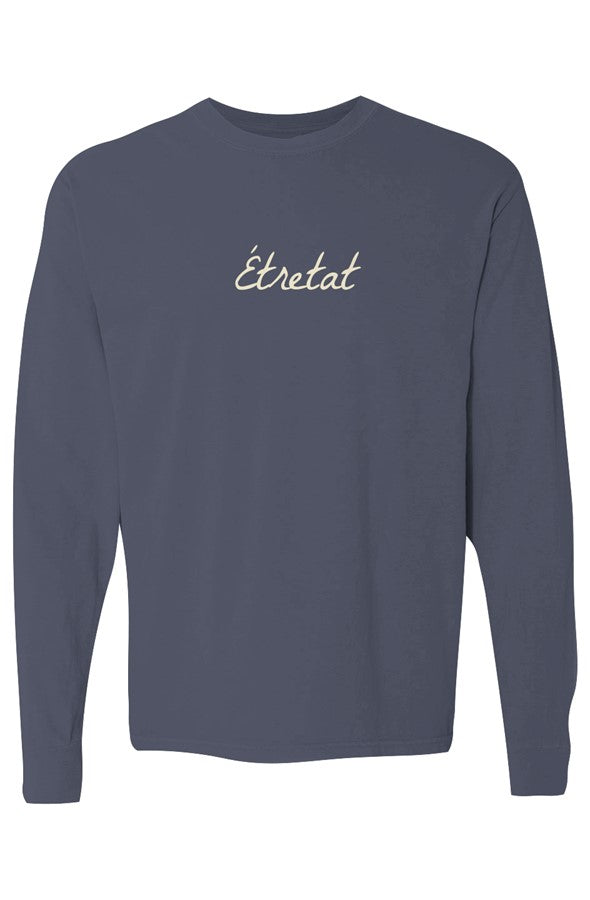 Étretat Cream Long-Sleeve in Denim