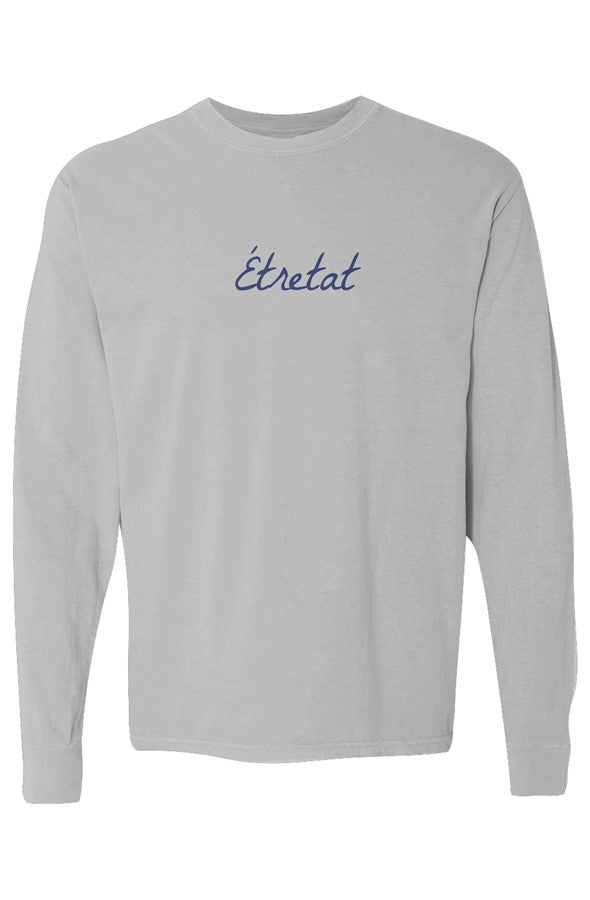 Étretat Navy Long-Sleeve in Grey