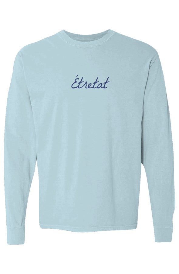 Étretat Navy Long-Sleeve in Chambray