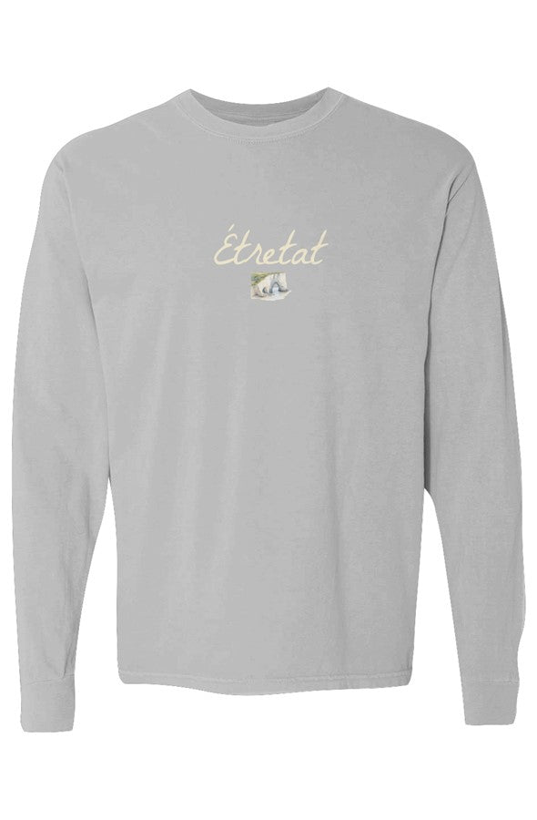 Étretat Cliffs Long-Sleeve in Grey