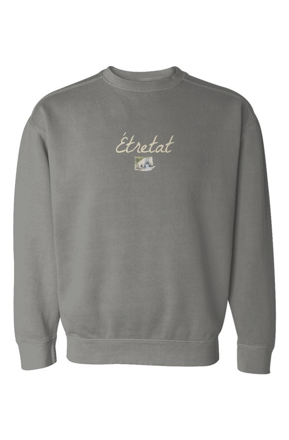 Étretat Cliffs Sweatshirt in Grey