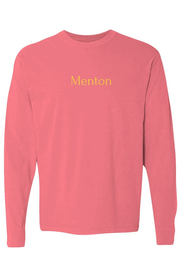 Menton Orange Long-Sleeve in Watermelon