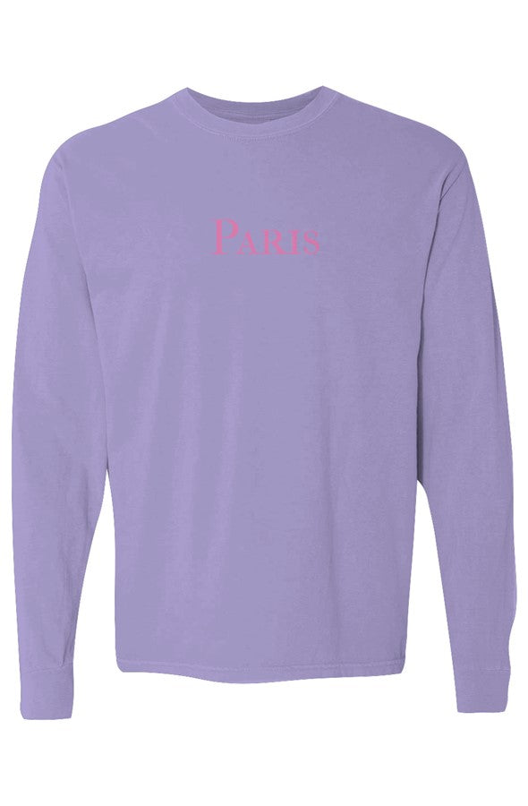 Paris Pink Long-Sleeve in Violet
