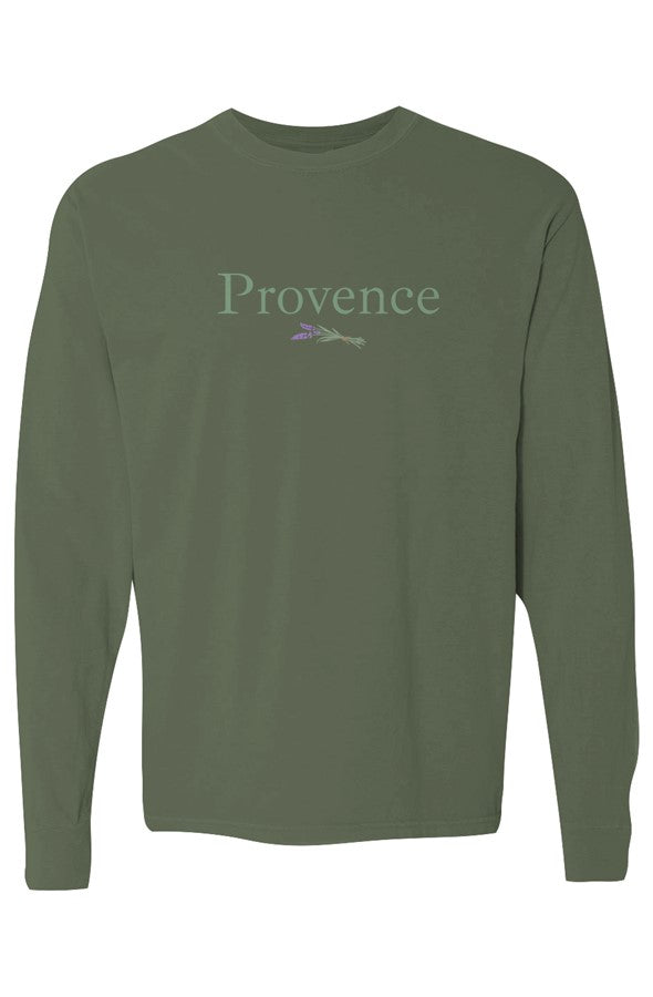 Provence Green Lavender Long-Sleeve in Hemp