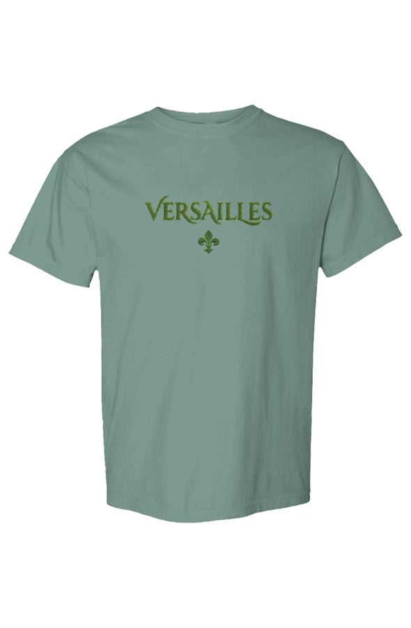 Versailles Hedge Fleur De Lis T-Shirt in Light Green