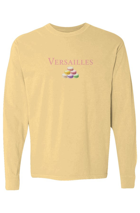 Versailles Pink Macarons Pile Long-Sleeve in Butter