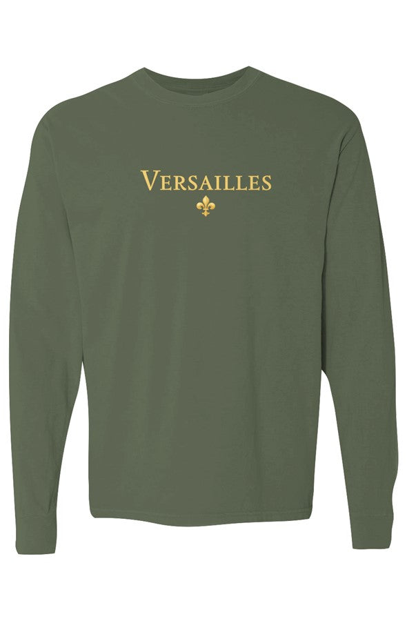Versailles Gold Fleur De Lis Long-Sleeve in Hemp
