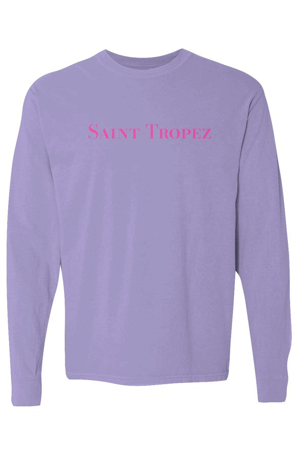 Saint-Tropez Hot Pink Long-Sleeve in Violet